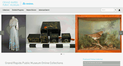 Desktop Screenshot of grpmcollections.org